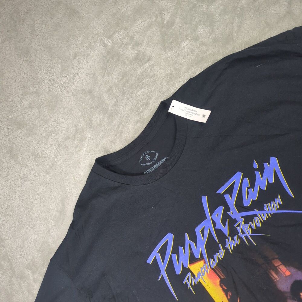 NWT Prince Purple Rain Shirt Mens 3XL Paisley Park Official Album Cover Band Tee